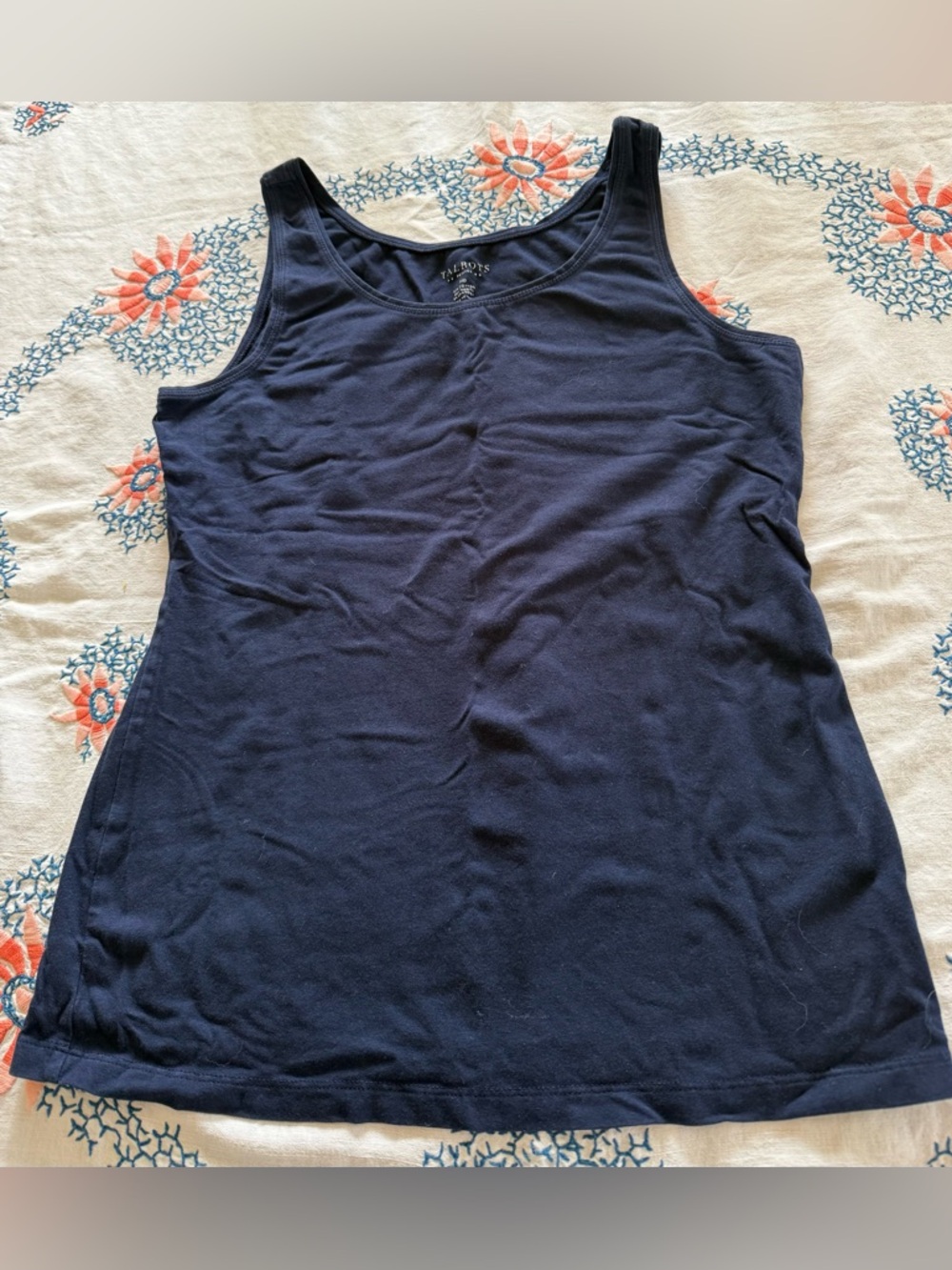 Talbots Navy Blue Tank